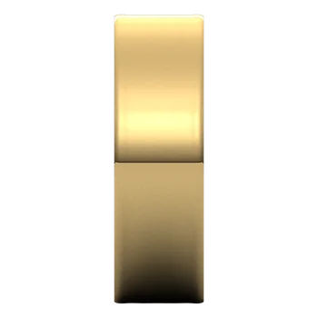 14K Yellow Ultra-Lightweight Standard Fit Flat Band
